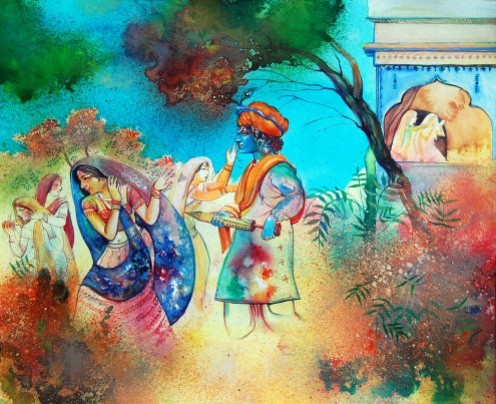 Krishna-Radha Holi